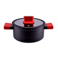 Perfect home Alu.Lábas+Üvegfedő 3L 20Cm In edény