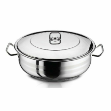Perfect home Inox Szeletsütő lábas fedővel 29 literes edény
