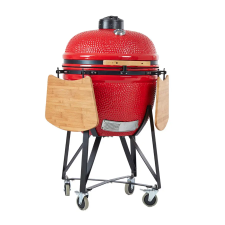  Perfect Home Kerámia Kerti Grill, Kamado M méret (20") piros, grillsütő