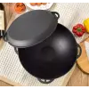 Perfect home Öntöttvas 3in1 lábas/bogrács/szeletsütő 37 cm