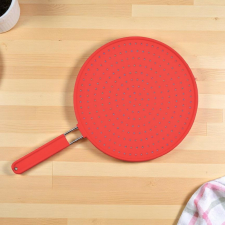 Perfect home piros fröccsenésgátló és zsírfogó szilikon (28 cm-es) konyhai eszköz