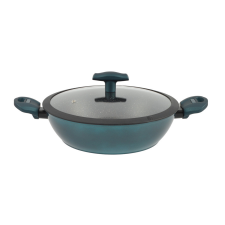 Perfect home Sea Line tapadásmentes alumínium szeletsütő üvegfedővel 28cm indukciós 15555 edény