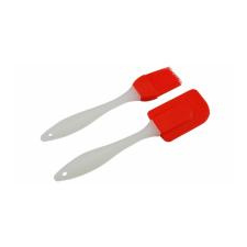 Perfect home szilikon spatula + ecset vegyes színekben (11213) konyhai eszköz