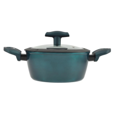 Perfect home Tapadásmentes Alumínium Lábas Üvegfedővel 24 cm, 4 L Sea Line edény