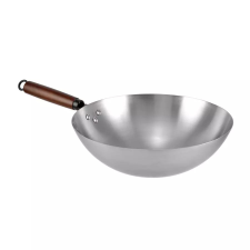 Perfect home Tradicionális kínai vas wok 32cm, 1,3mm edény