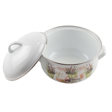 Perfect home zománcozott Lábas+fedő 18cm-es 2,4L edény