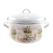 Perfect home zománcozott Lábas+fedő 24cm-es 6L edény