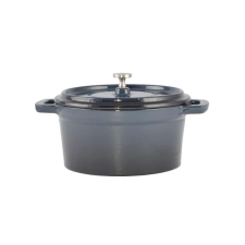 Perfect Home Zománcozott öntöttvas lábas mini 14 cm Acélkék 28110 edény