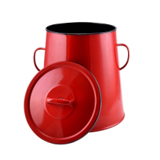 Perfect home Zománcozott piros zsírosbödön 30L edény