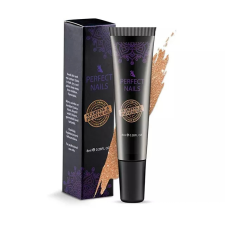 Perfect Nails 2 in 1 Nyomdazselé és Festőzselé - Csillámos Bronz körömdíszítő
