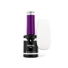Perfect Nails Fiber Gel Vitamin - Üvegszálas Erősített Gél Lakk Alap 8ml Latte műköröm zselé