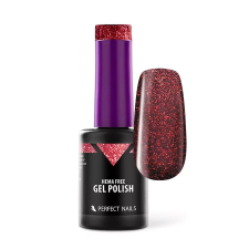 Perfect Nails HEMA FREE Géllakk HF033 4ml - Shiny Red lakk zselé