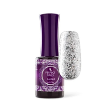 Perfect Nails LacGel #162 Gél Lakk 8ml - SILVERSNOWFLAKE lakk zselé