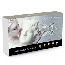 Perfect Nails Lacgel LaQ X - Porcelain Gél Lakk Szett lakk zselé