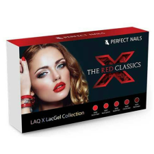 Perfect Nails LacGel LaQ X - The Red Classics Gél Lakk Szett lakk zselé