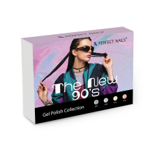 Perfect Nails The New 90’s Gél Lakk Szett 4*4ml lakk zselé