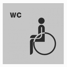 Perfekto Piktogram Mozgássérült Wc információs címke