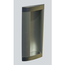 Perfekto Tolóajtókagyló Ívelt Szögletes 96mm Matt Króm nyílászáró