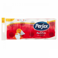 Perfex Pure White toalett papír 3 rétegű 10 tekercs higiéniai papíráru