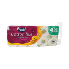 Perfex Toalett papír PERFEX Cotton Comfort Line 4 rétegű 10 tekercses higiéniai papíráru