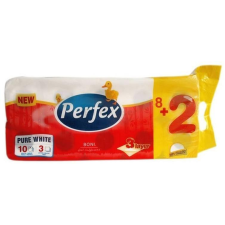 Perfex Toalettpapír 3rét. 8+2 tek. 82 Lap higiéniai papíráru