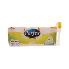 Perfex Toalettpapír PERFEX 3 rétegű 10 tekercses kamilla higiéniai papíráru