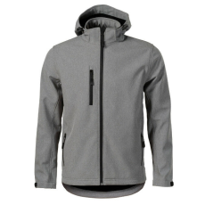  Performance softshell kabát férfi sötétszürke melírozott 2XL