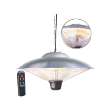 Perla Mennyezeti hősugárzó fellógatható kültéri fűtőtest LED világítással 2000 W kültéri világítás