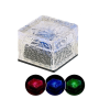Perla Napelemes RGB LED térkő szürkületérzékelővel, 7x5,4x7 cm IP44