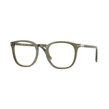 Persol PO3318V 1142 Olive Transparent Green Demo Lens szemüveg szemüvegkeret