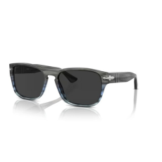 Persol PO3341S 120548 STRIPED GREY GRADIENT BLUE POLARIZED DARK GREY napszemüveg