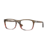Persol PO3344V 1206 Striped Brown Gradient Red DEMO LENS szemüveg