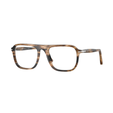 Persol PO3359V 1236 JACQUES Black Brown DEMO LENS szemüveg szemüvegkeret