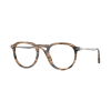 Persol PO3387V 1236 PIER Striped Black & Greish Brown Demo Lens szemüveg