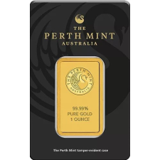 Perth Mint 1 uncia (31,1g) - befektetési aranyrúd egyéb ékszer