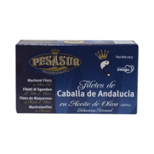 Pesasur Makréla filé oliva olajban dobozban 120g konzerv