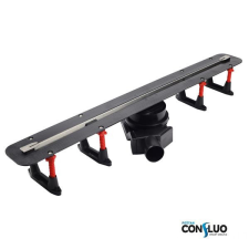 Pestan zuhanyfolyóka Confluo Premium Slim Line 85 cm építőanyag