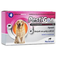  PESTIGON SPOTON KUTYA L(20-40KG)4X2,68ML BOLHA ÉS KULLANCSÍRTÓ élősködő elleni készítmény kutyáknak