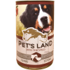 Pet's Land Pet s Land Dog Konzerv Marhamáj-Bárányhús almával 1240g