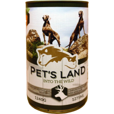 PET'S LAND Dog Vadashús Répával 1240g kutyaeledel