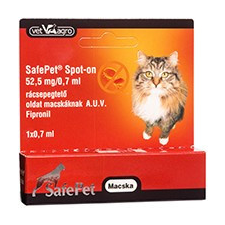 Pet Safe SafePet® Spot-on macska 3db-tól élősködő elleni készítmény macskáknak