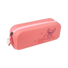 Peter Pen Kft. CoolPack Tolltartó egyrekeszes szilikon rózsaszín Disney STITCH Pastel tolltartó