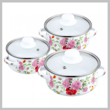  Peterhof 6 részes indukciós zománcozott edénykészlet PH 15865 edény