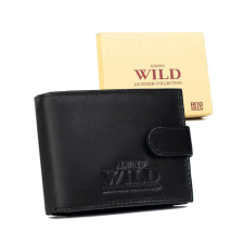 Peterson Férfi Bőr Pénztárca 00It-P-Scr-7728 Black pénztárca