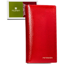  Peterson Női Bőr Pénztárca Ptn 421431-Dsl-6181 Red pénztárca