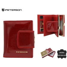  Peterson Női Bőr Pénztárca Ptn 42329-Sh-5304 Red – Piros pénztárca