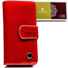  Peterson Női Bőr Pénztárca Ptn 76116-Cb-8744 Red pénztárca