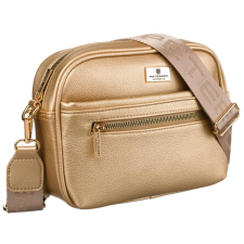 Peterson Női Oldaltáska -PTN 074-01-9863 GOLD- Arany kézitáska és bőrönd