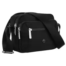  Peterson Női Oldaltáska -PTN CTY-20-2386 BLACK- Fekete
