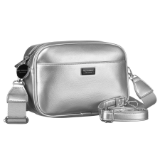  Peterson Női Oldaltáska  -PTN STY-2-PIL EZÜST- kézitáska és bőrönd